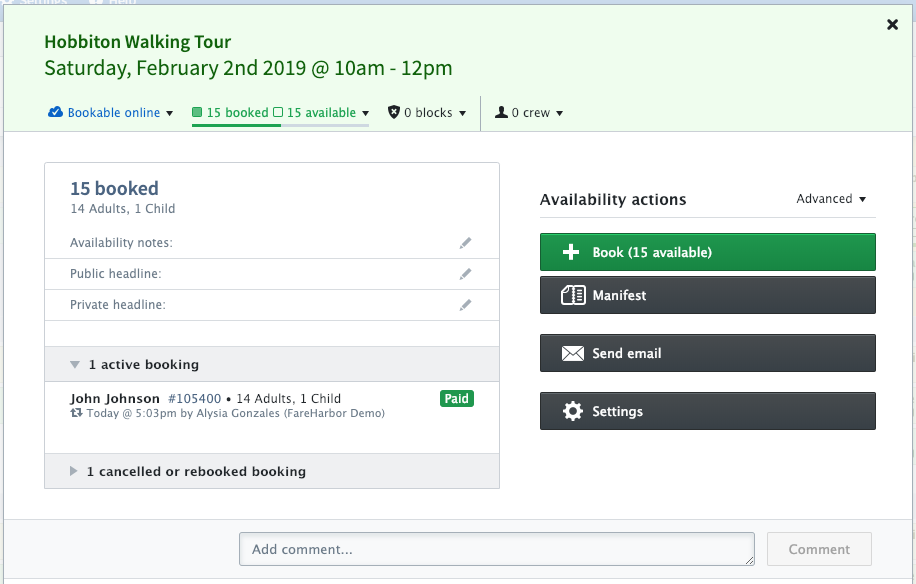availability